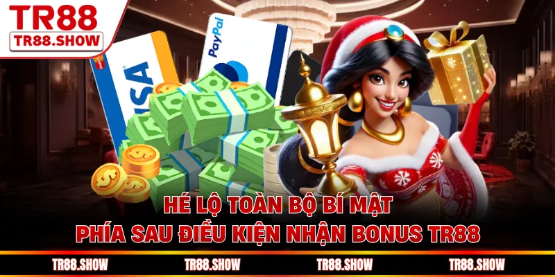 Hé lộ toàn bộ bí mật phía sau điều kiện nhận bonus Tr88